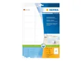 Produktbild: HERMA Premium - Papier - matt - permanent selbstklebend - weiß - 63.5 x 38.1 mm 210 Etikett(en) (10 Bogen x 21)