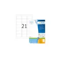 Produktbild: HERMA Etiketten Adressetiketten A4 weiß 63,5x38,1 mm Papier 210 St.