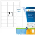 Produktbild: HERMA 8632 Adressetiketten Premium A4 63,5x38,1mm 210 Stück Papier matt weiß