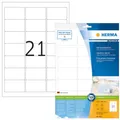 Produktbild: HERMA Adressetiketten 8632 weiß 63,5 x 38,1 mm, 10 Blatt