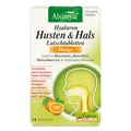 Produktbild: Alsiroyal Hyaluron Husten & Hals Lutschtabletten (30 Stk.)– Mit Hyaluron-Hydro-Komplex für intensive Feuchtigkeit & Schutz - fruchtiger Orangengeschmack