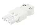 Produktbild: Wieland Steckverbinder GST18I3S B1 ZR1 WS, mit Zugentlastung, weiß