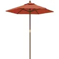 Produktbild: vidaXL Sonnenschirm mit Holzmast Terrakotta 196x231 cm 363164