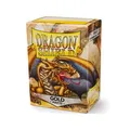 Produktbild: Dragon Shield Matte Gold Kartenhüllen Standardgröße (100 Stück)