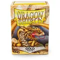 Produktbild: Dragon Shield Matte: Gold (100 Sleeves)