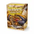 Produktbild: Dragon Shield Sleeves - Matte Standard Gold | 100stk