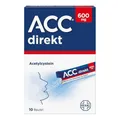 Produktbild: ACC direkt 600 mg Pulver zum Einnehmen im Beutel 10 St