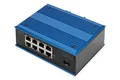 Produktbild: DIGITUS Digitus DN-651137 Netzwerk-Switch Gigabit Ethernet (10/100/1000) Power over Ethernet (PoE) Schwarz, Blau (DN-651137)