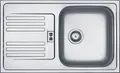 Produktbild: Franke Euroform EFN 614-78 - 101.0019.988S Edelstahlspüle Seidenmatt