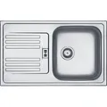 Produktbild: Franke Euroform EFN 614-78 - 101.0019.988S Edelstahlspüle Seidenmatt - Silber