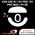 Produktbild: Corepad Skatez PRO 288 Ersatz Mausfüße kompatibel mit VGN VXE Dragonfly R1 / VGN VXE Dragonfly R1 PRO/VGN VXE Dragonfly R1 PRO MAX/VGN VXE Dragonfly R1 SE Wireless