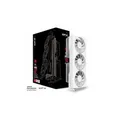 Produktbild: XFX Swift Radeon RX 9060 XT OC White Triple Gaming Edition Grafikkarte 16GB GDDR6 DP/HDMI