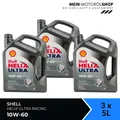 Produktbild: Shell Helix Ultra Racing 10W-60 BMW M API SN ACEA A3/B3 3x5 Liter = 15 Liter