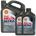 Produktbild: 5+2x1=7 L  Shell Helix Ultra 10W-60 Motoröl 10W60 Racing BMW M / FERRARI A3 / B4