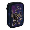 Produktbild: CoolPack Disney Stitch Gold Jumper – Befülltes Etui mit 2 Fächern