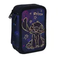 Produktbild: CoolPack Disney Stitch Gold Jumper 3 – Befülltes Etui mit 3 Fächern