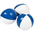 Produktbild: Jonglierbälle ø 6,8 cm, 3er Set, blau/weiß