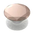 Produktbild: PopSockets PopGrip - Ausziehbarer Sockel und Griff für Smartphones und Tablets mit einem Austauschbarem Top - Metallic Diamond Rose Gold
