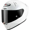 Produktbild: Suomy Motorradhelm SR-GP Evo Plain E06 Helm, Notfallsystem-Polsterung (EQRS) weiß M (57/58)