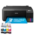 Produktbild: Epson EcoTank ET-1810 A4-Wi-Fi-Tintentankdrucker, mit einem im Lieferumfang enthaltenen Vorrat an Tinten von bis zu 3 Jahren