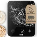 Produktbild: LEBENLANG Digitale Waage Küchenwaage Wasserdicht - USB Aufladbar & Inkl. Ladekabel I Bis 10 Kg I Waage Küchenwage für Food & Kitchen Scale I Elektronische Kuchenwagee Digitalwaage Küchenzubehör