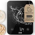 Produktbild: Digitale Waage Küchenwaage Wasserdicht - USB Aufladbar  Inkl. Ladekabel I Bis...