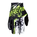 Produktbild: O'NEAL | Fahrrad- & Motocross-Handschuhe | MX MTB DH FR Downhill Freeride | Langlebige, Flexible Materialien, belüftete Handoberseite | Matrix Glove Impact | Erwachsene | Schwarz Neon-Gelb | Größe XL
