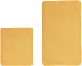 Produktbild: Kleine Wolke Badematte RELAX, Höhe 30 mm, rutschhemmend beschichtet, fußbodenheizungsgeeignet, Polyacryl, rechteckig, 2er-Set 55x65 cm / 70x120 cm, Badteppich, Uni Farben, rechteckig, rund & als Set erhältlich