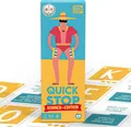 Produktbild: ATM Gaming Quickstop Sommer Edition  Lustiges Buchstaben Kartenspiel für Famili