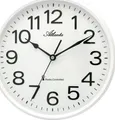 Produktbild: Atlanta 4378/0 Wanduhr Funk Funkwanduhr analog rund weiß