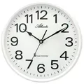Produktbild: Atlanta Atlanta 4378/0 weiß Funk-Wanduhr