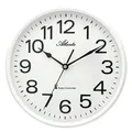 Produktbild: Atlanta Funkwanduhr Küchenuhr Funkgesteuert 26 cm Weiß - 4378-0