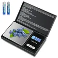 Produktbild: Taschenwaage,500 x 0.01g Digitale Taschenwaage,Präzisions Mini Küchenwaage, Digitalwaage Feinwaage Goldwaage Münzwaage, Multifunktion für Küche, Schmuck, Kräuter, Hefe, Tee, Kaffee