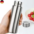 Produktbild: 150ml Kleine Trinkflasche Edelstahl, Mini Thermoskanne mit deckel, Tragbare
