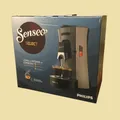 Produktbild: Philips Senseo CSA 240/30 Kaffeepadmaschine Select - Nougat beige/grau