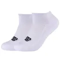 Produktbild: Socken Unisex, Skechers 2PPK Basic Cushioned Sneaker Socks, Weiß