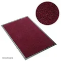 Produktbild: Metzker® Fußmatte Sauberlaufmatte rot-schwarz meliert 90 x 120 cm, rechteckig, Höhe: 7 mm, 90x120cm - rot-schwarz meliert rot|schwarz 90 cm x 120 cm x 7 mm