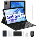 Produktbild: DOOGEE U10 Android 15 Tablet 10 Zoll, 16GB RAM+128GB ROM(2TB TF) Tablet mit Tastatur, WiFi 6 Gaming Tablets Widevine L1, 8MP+5MP, 5060mAh, Kinder Tablets mit Stift, Tastatur, Maus, Hülle, Schutzfolie