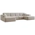Produktbild: Kaiser Möbel Ecksofa, Beige, Holz, 5-Sitzer, 344x165 cm, Wohnzimmer, Sofas & Couches, Wohnlandschaften, Ecksofas