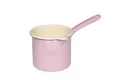 Produktbild: Riess, 0285-006, Schnabeltopf mit Stiel 12, CLASSIC - BUNT/PASTELL, Farbe Rosa, Durchmesser 12 cm, Höhe 13.7 cm, Inhalt 1.0 Liter, Emaille, Milchtopf, Induktion