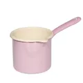 Produktbild: Riess Schnabeltopf Emaille 1L Rosa 12cm Milchtopf Induktion Pastell