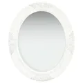 Produktbild: Wandspiegel im Barock-Stil 50x60 cm Weiß