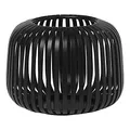 Produktbild: blomus Laterne Lito | Black | Größe XS | 14L x 14B x 10H cm | Kerzenhalter Schwarz | Windlicht aus Edelstahl | Laterne Deko | Indoor Windlicht