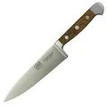 Produktbild: Kochmesser klein E805/16 von GÜDE, Serie Alpha Fasseiche, 16 cm lange Klinge