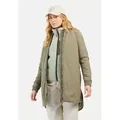 Produktbild: camel active Langjacke aus recyceltem Polyester Langarm Kapuze beige M (38)