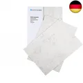 Produktbild: Betterpress® 100 Blatt Briefpapier Marmorpapier grau 120g, A4 – Beidseitig Ma