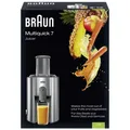 Produktbild: Braun Multiquick 7 juicer J 700 Zentrifugal-Entsafter 1000 W Edelstahl