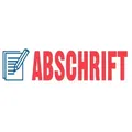 Produktbild: Stempel Printy Motiv/Text: Abschrift, Abdruck: blau/rot