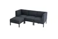 Produktbild: KETTLER Garten-Essgruppe Kettler Lounge Gartenmöbel Ecksofa PURE CITY LINE Modular 4tlg