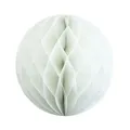 Produktbild: 1 Wabenball 20cm ( weiß 029 ) // Wabenkugel Honeycomb Hänge Deko Ballon Laternen Aufhänger Waben Bälle Papier Pompons Dekoration Geburtstag Party Hochzeit